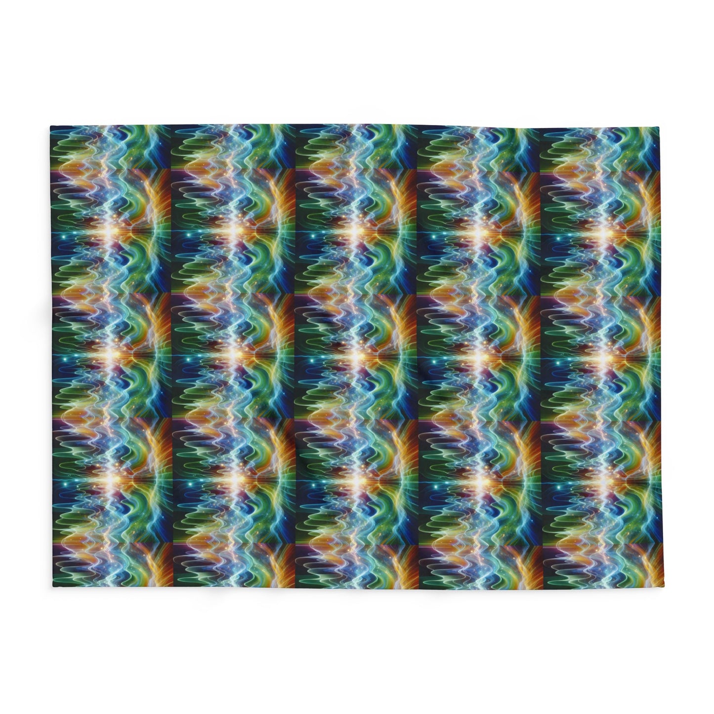 Fleece Blanket - Frequency Waves Design