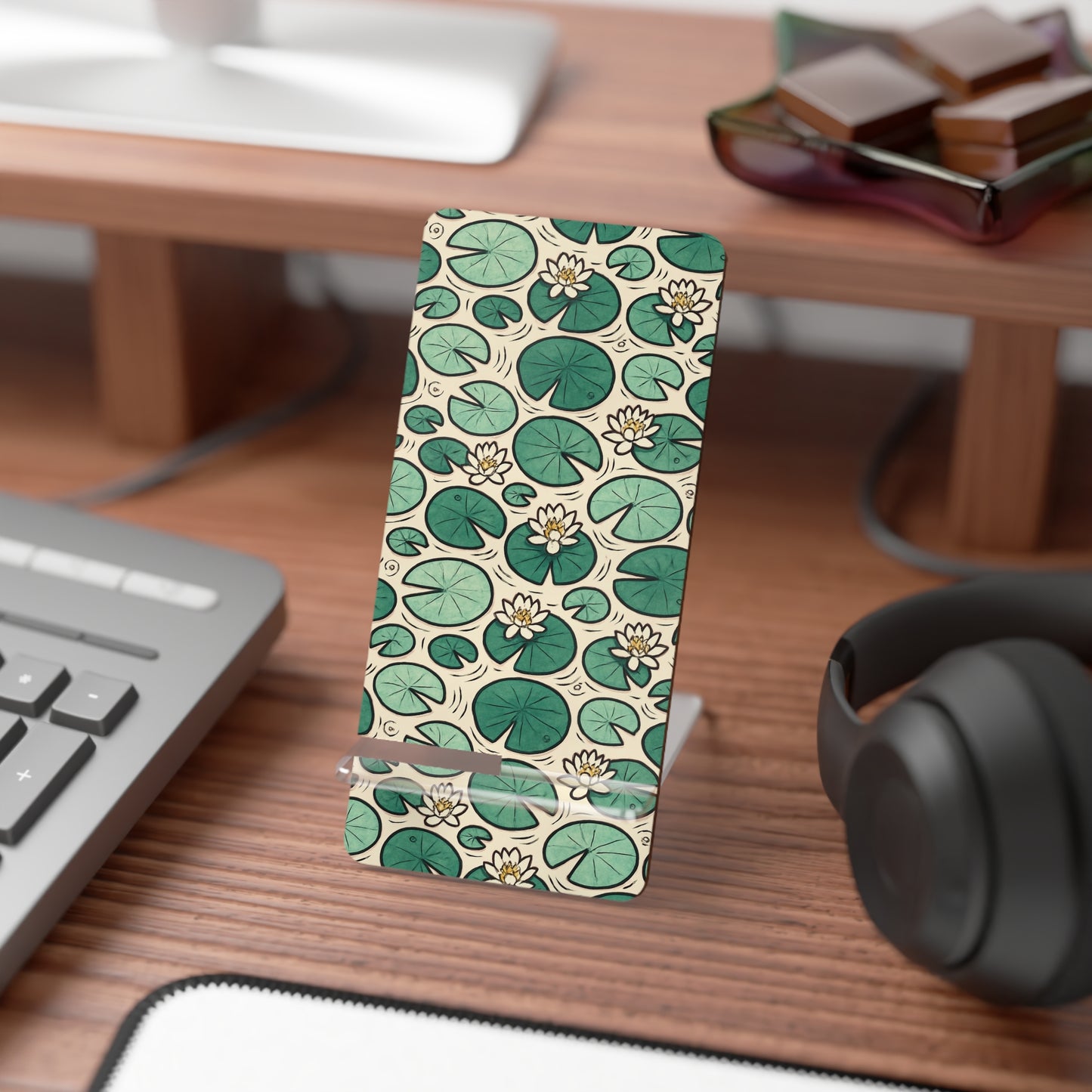 Mobile Display Stand - lilypad design