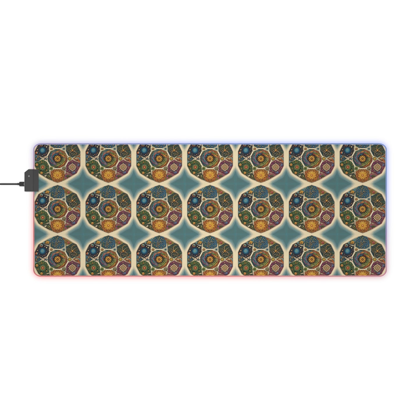 LED Gaming Mouse Pad - Spiritual Design
