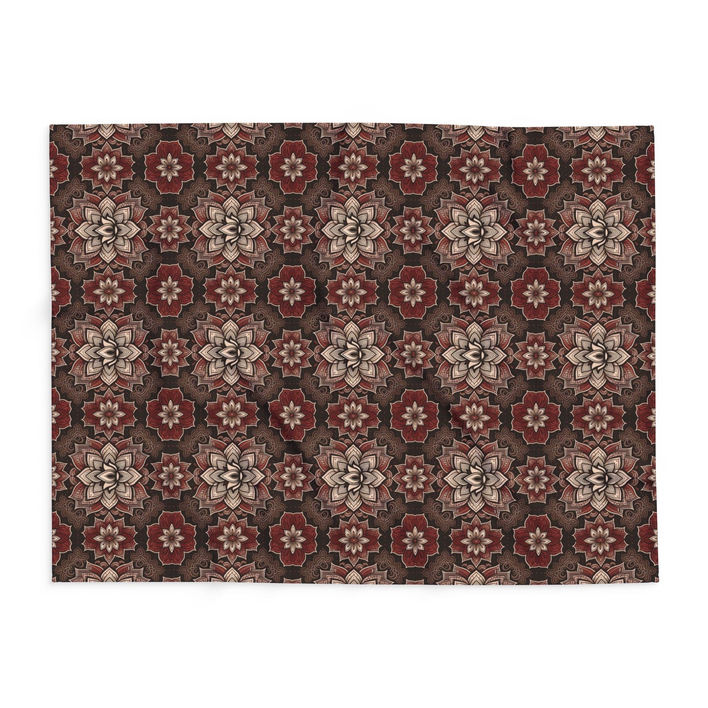 Fleece Blanket with Root Chakra Design