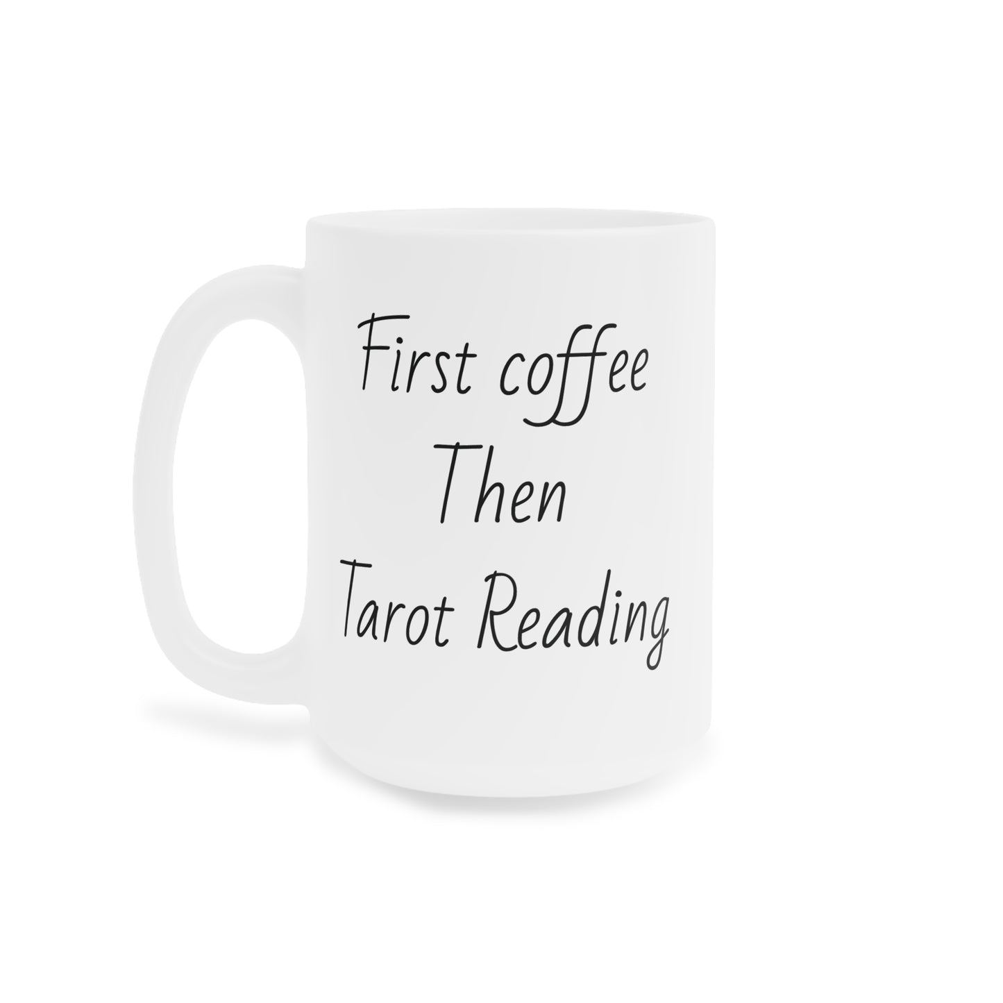 Tarot Reading Coffee Mug, Astrology Gift, Meditation Mug, Personalized Ceramic, Coffee Lover Gift