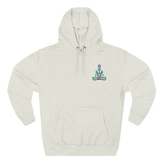 Fleece Hoodie - Chakra Meditation Design