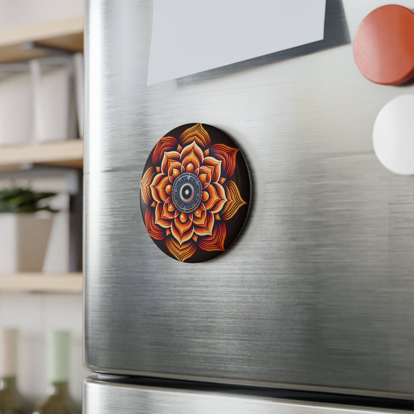 Button Magnet - Sacral Chakra