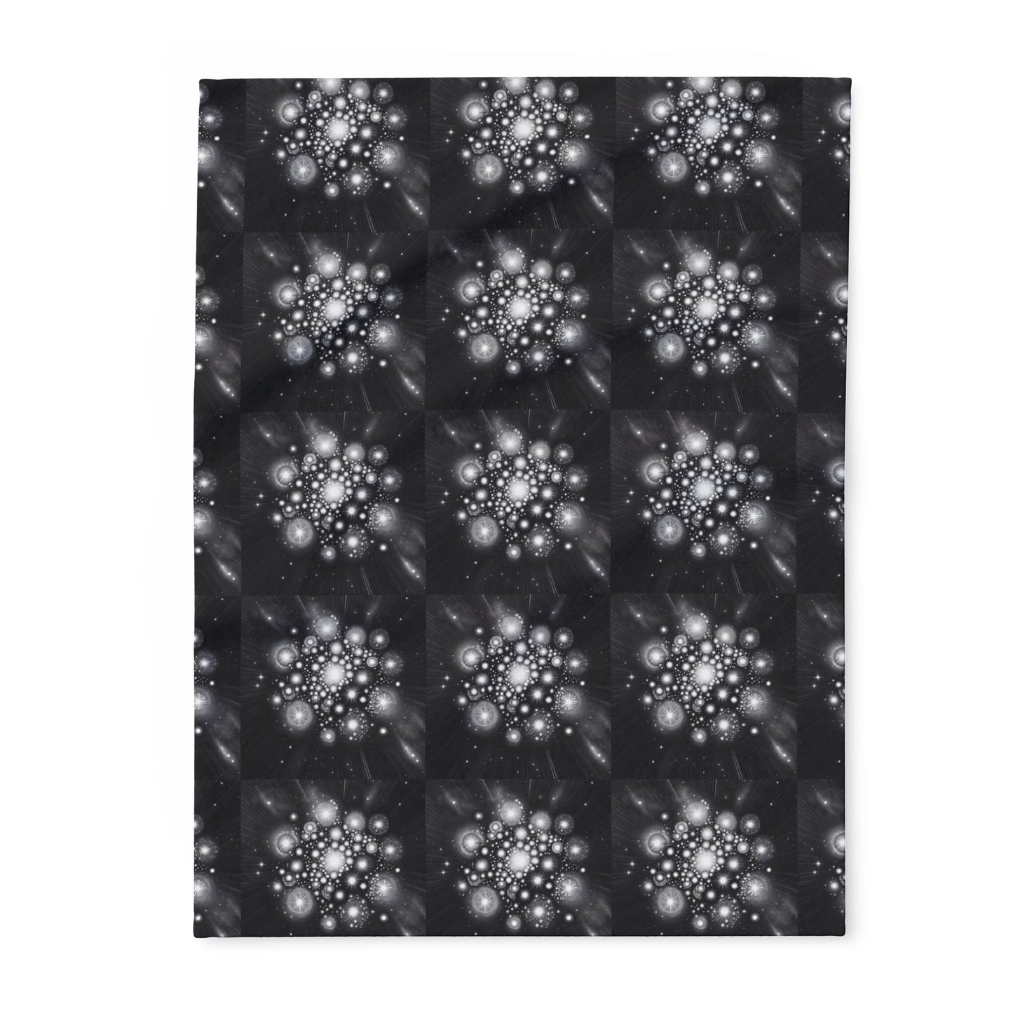 Fleece Blanket - Star Cluster Design
