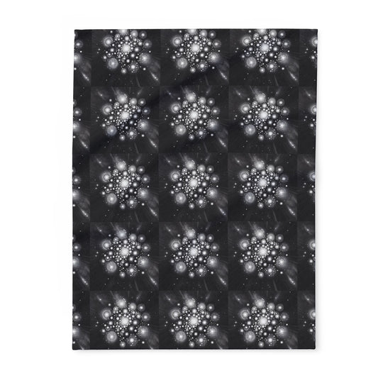 Fleece Blanket - Star Cluster Design