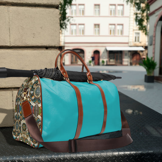 Waterproof Travel Bag  - Symbol of life design