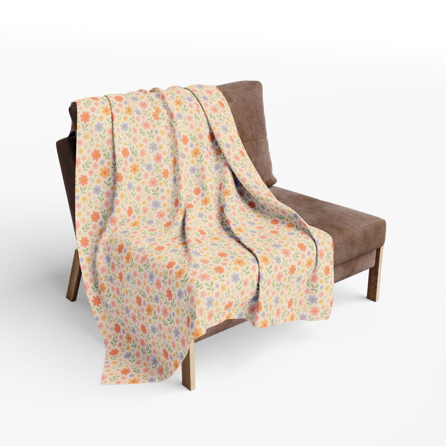 Arctic Fleece Blanket — Cute Floral Cozy Throw