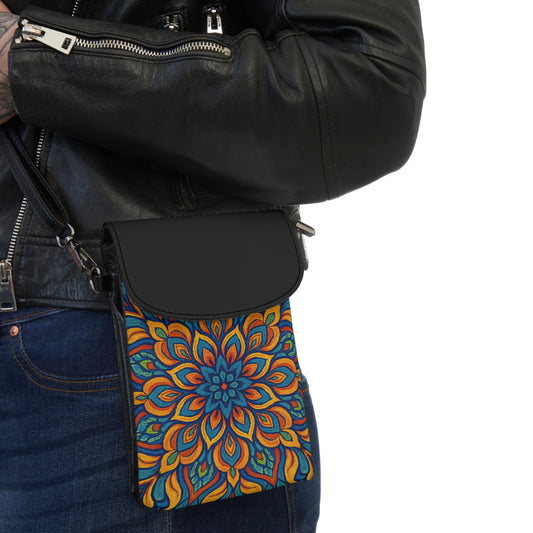 Phone Wallet - Kaleidoscope Pattern