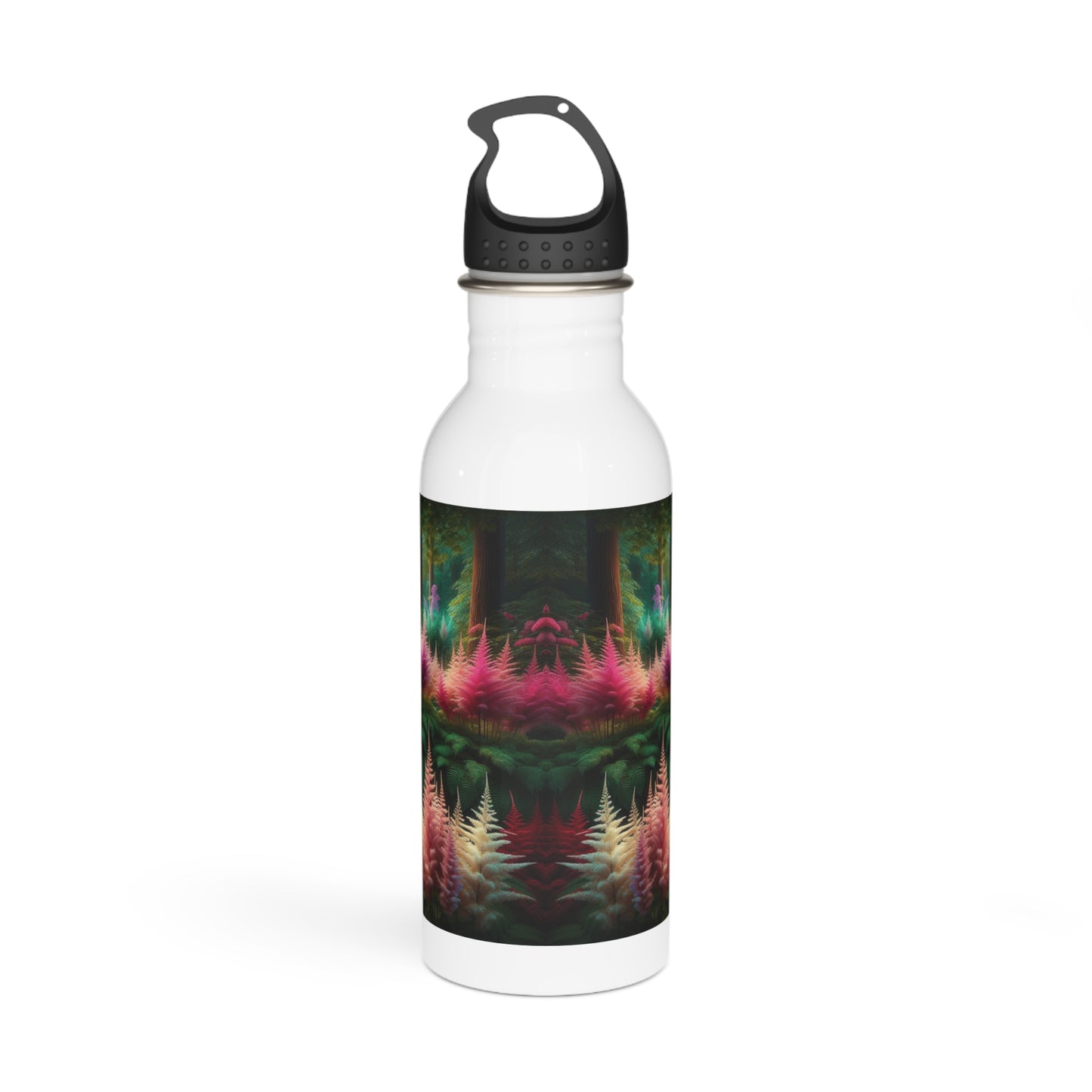 Stainless Steel Water Bottle - Astilbe Blooms Design, Floral Water Bottle, Nature Lover Gift, Botanical Print
