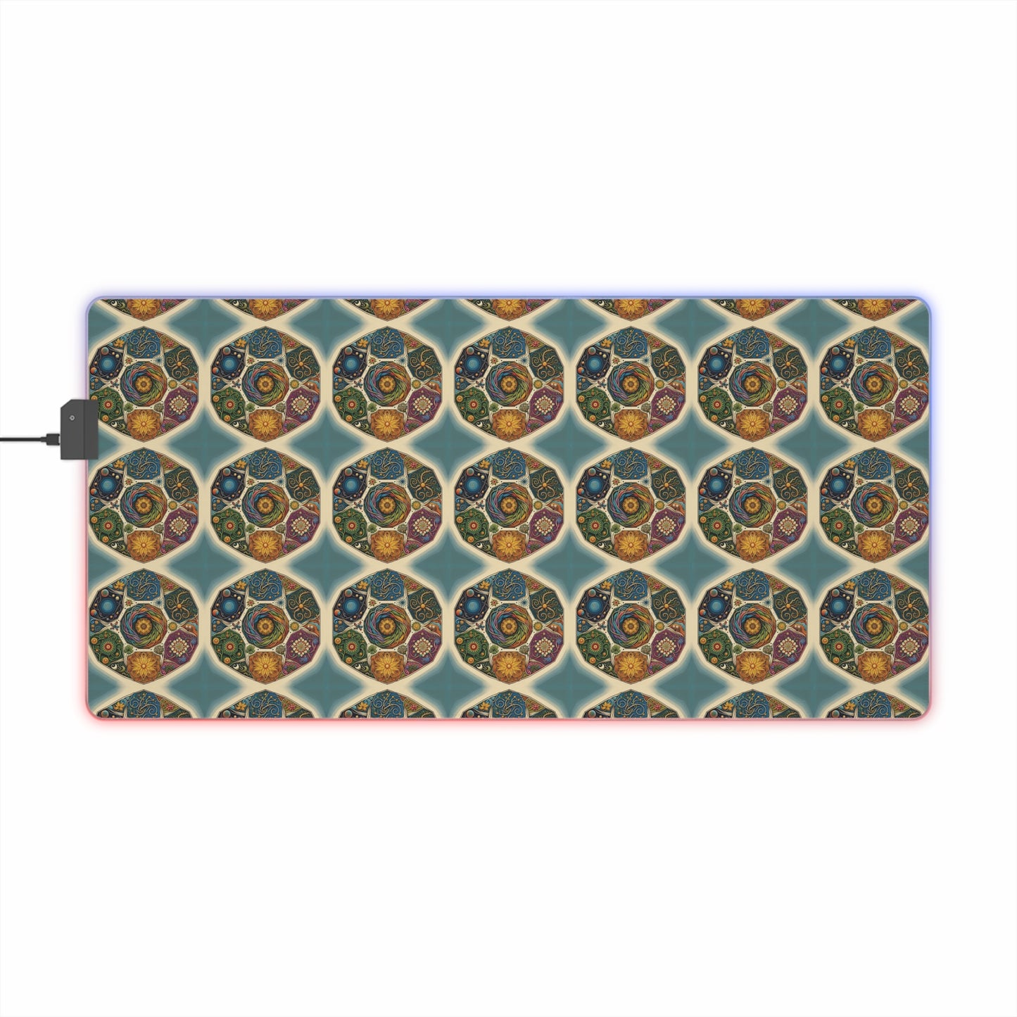 LED Gaming Mouse Pad - Spiritual Design