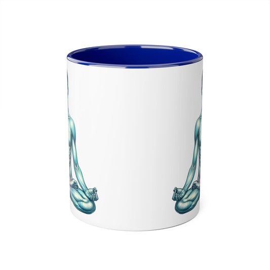 Chakra Meditation Mug, Spiritual Coffee Cup, Yoga Gift, Energy Healing Drinkware, Zen Home Decor, Mindfulness Mug