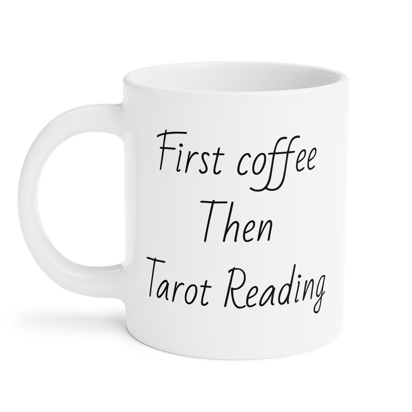 Tarot Reading Coffee Mug, Astrology Gift, Meditation Mug, Personalized Ceramic, Coffee Lover Gift