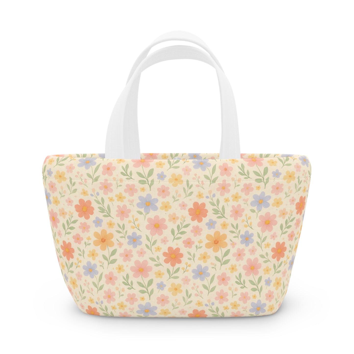 Dainty Floral Lunch Bag