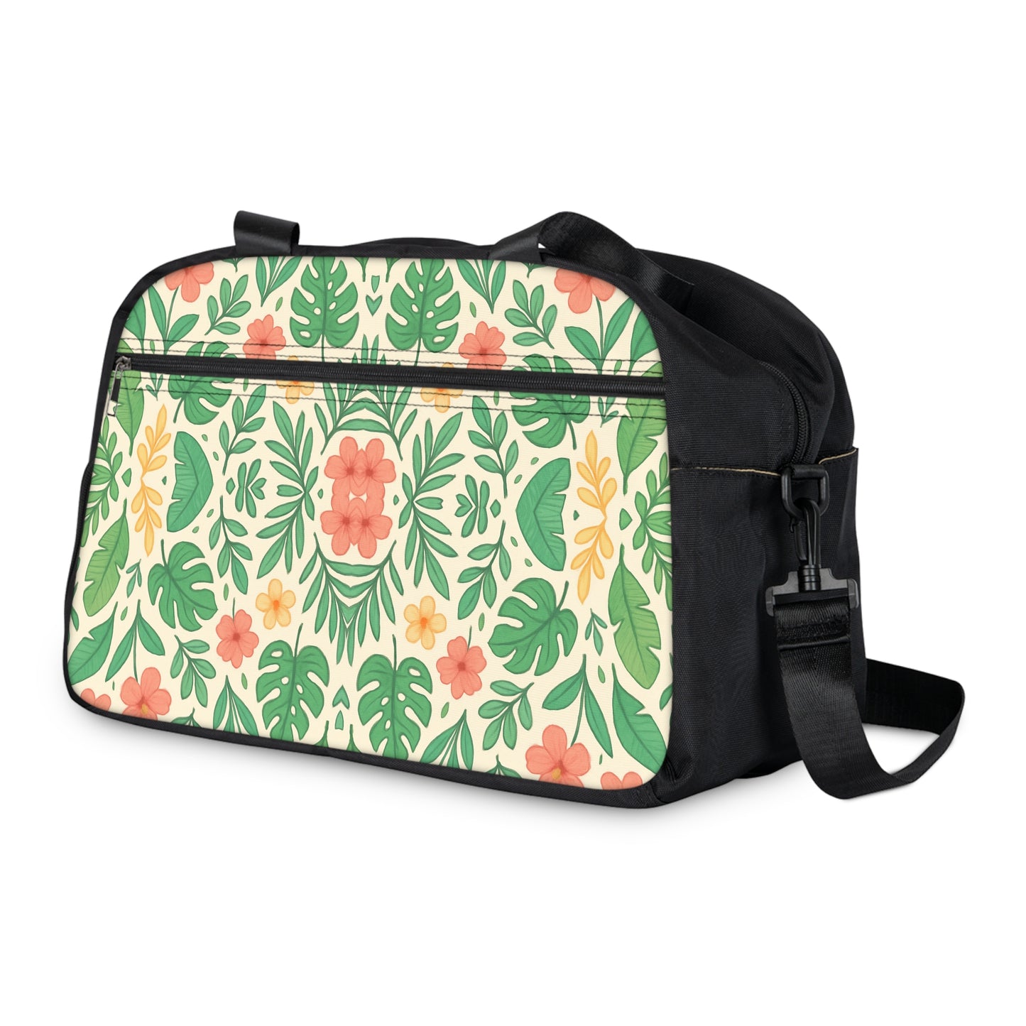 Fitness Bag - Tropical Pattern Design for Fitness Enthusiasts