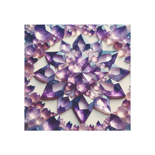Square Magnet - Amethyst