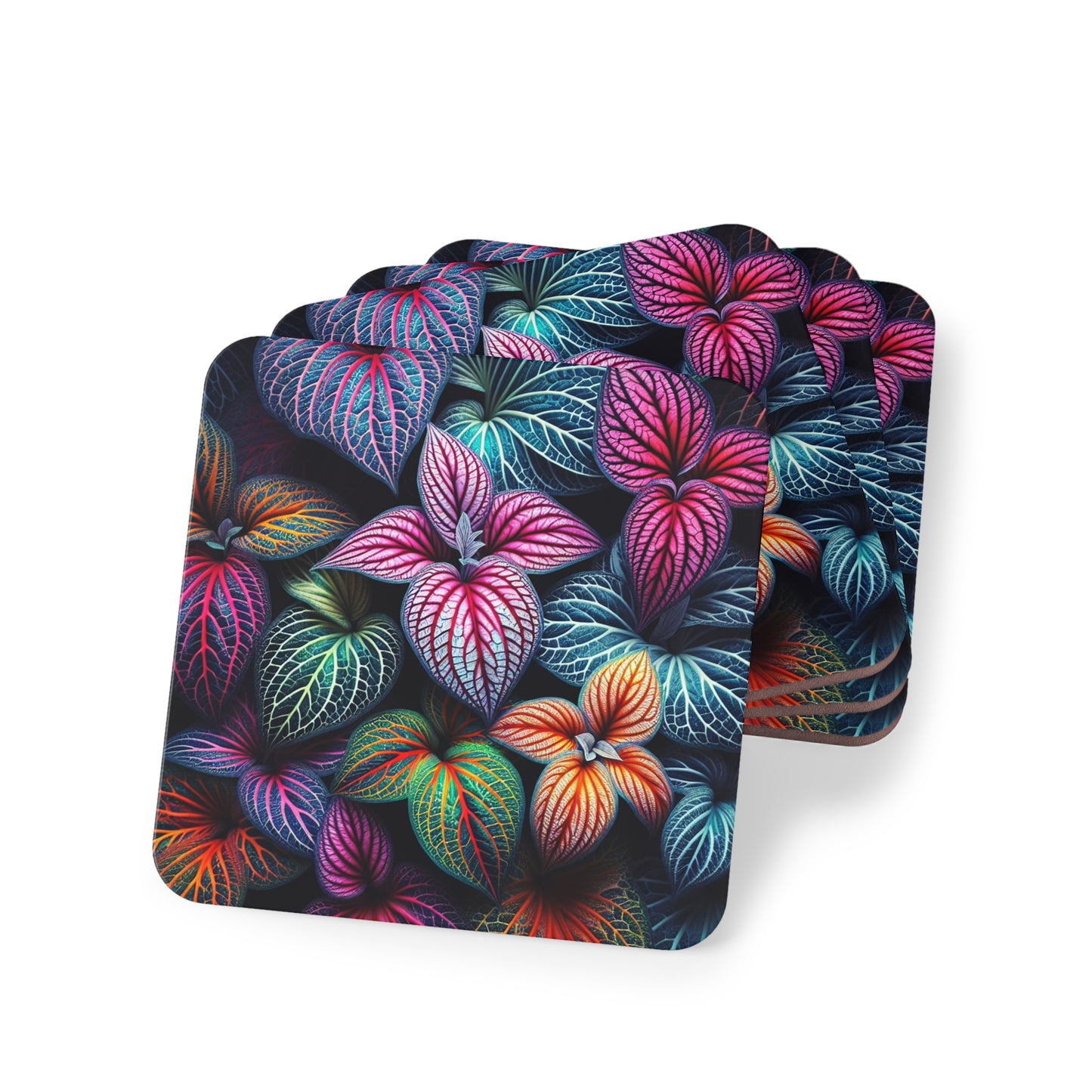 Vibrant Tropicals, Drink Coasters, Home Decor, Tropical Coasters, Drinkware Accessories