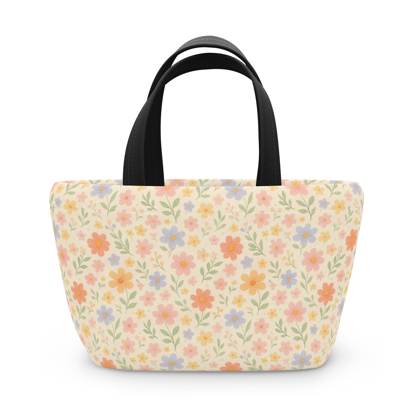 Dainty Floral Lunch Bag