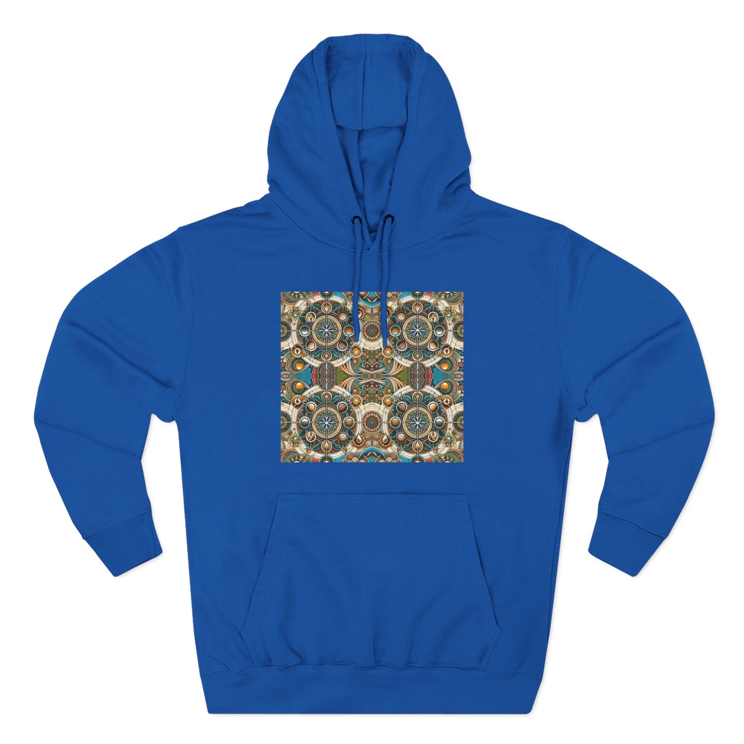 Fleece Hoodie - Symbol of Life Design