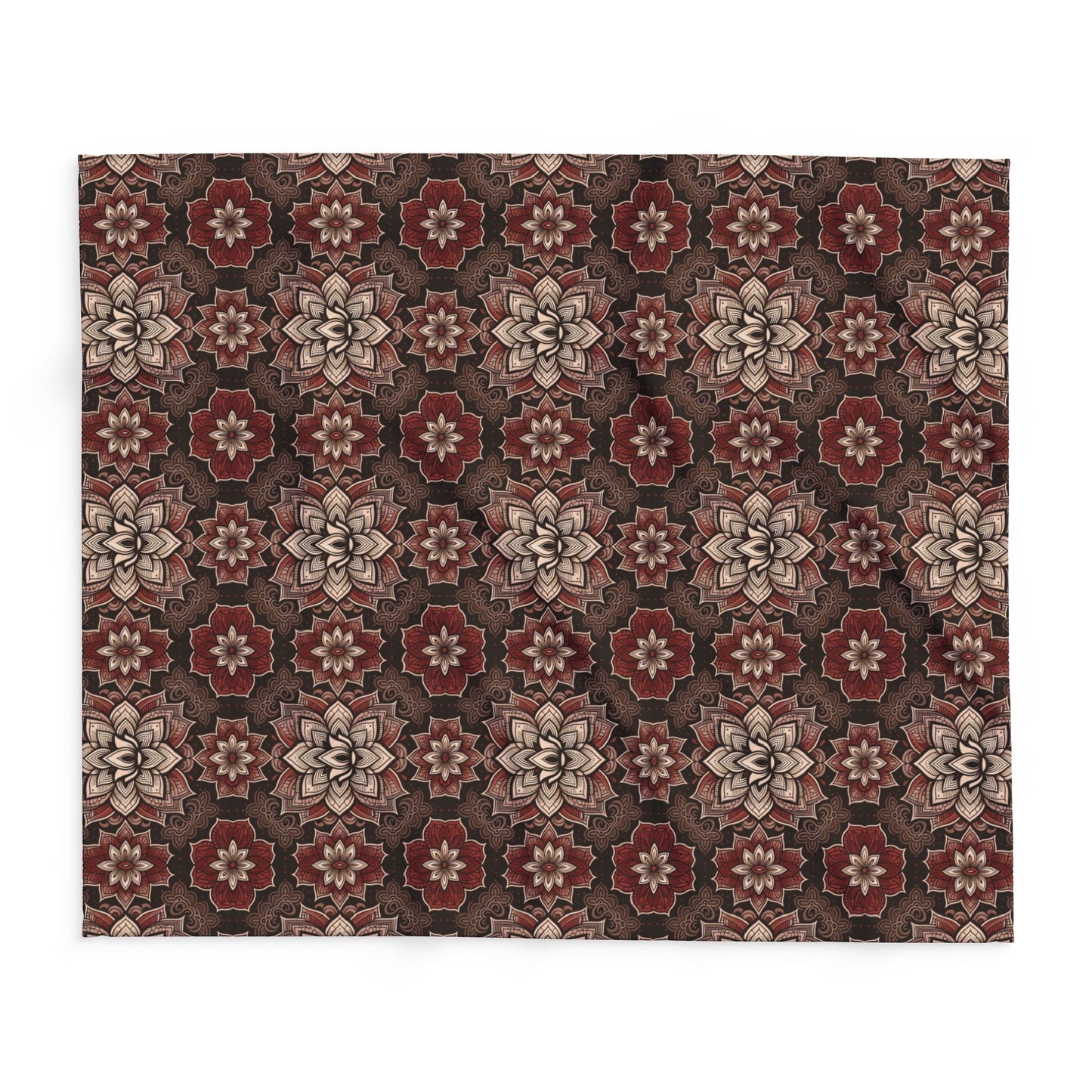 Fleece Blanket with Root Chakra Design