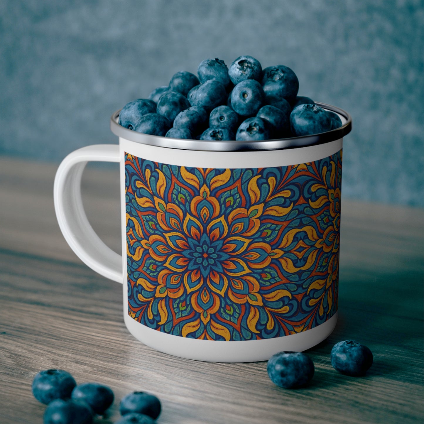 Camping Mug - Kaleidoscope Design