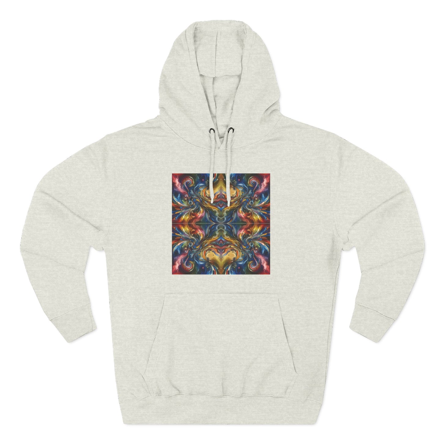 Fleece Hoodie - Energy Wave Design