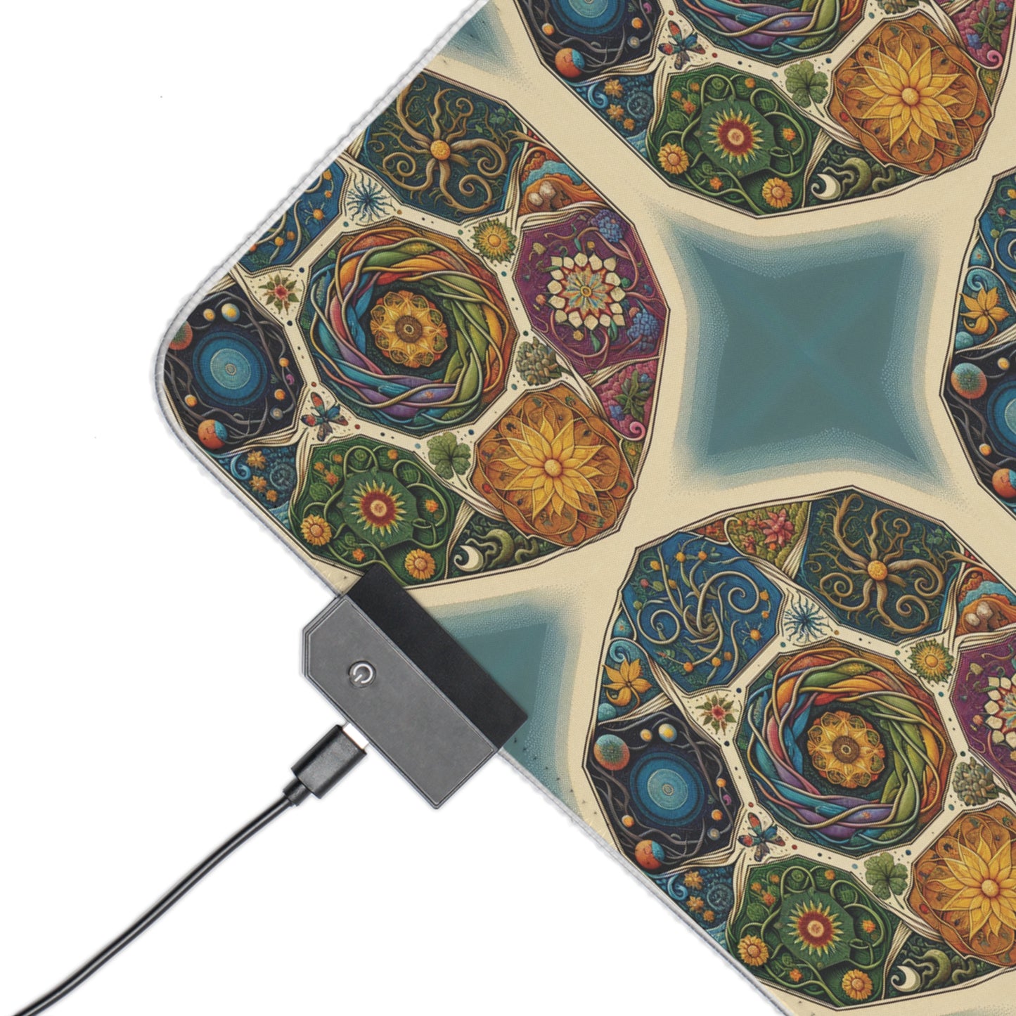 LED Gaming Mouse Pad - Spiritual Design