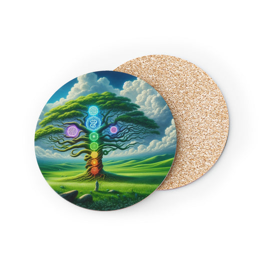 Coasters - Chakra Tree Design