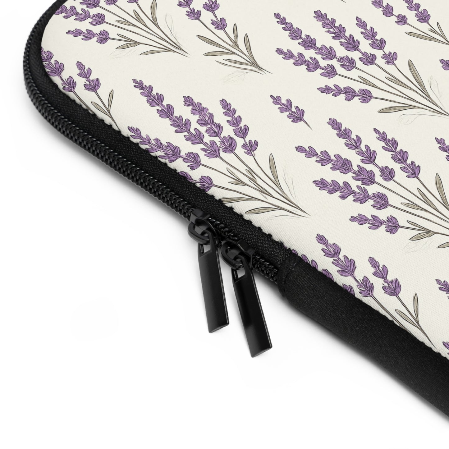 Laptop Sleeve: Lavender Design