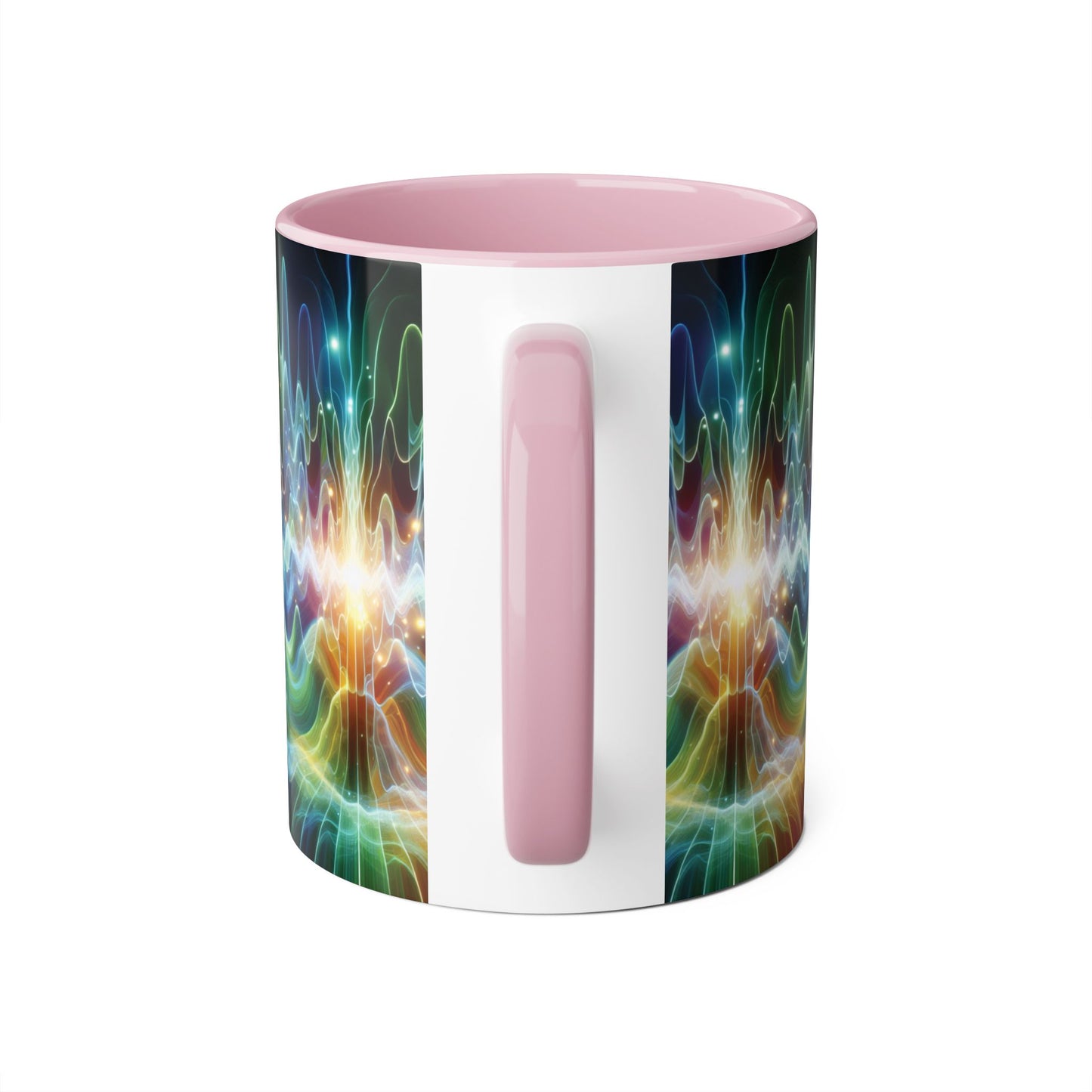 Frequency Waves Mug, Unique Kitchen Decor, Gift for Music Lover, Sound Wave Design, Office Tea Mug