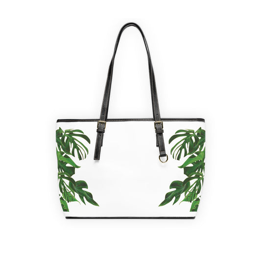 Tropical PU Leather Shoulder Bag - Stylish Handbag for Women, Perfect for Travel, Everyday Use, Gifts