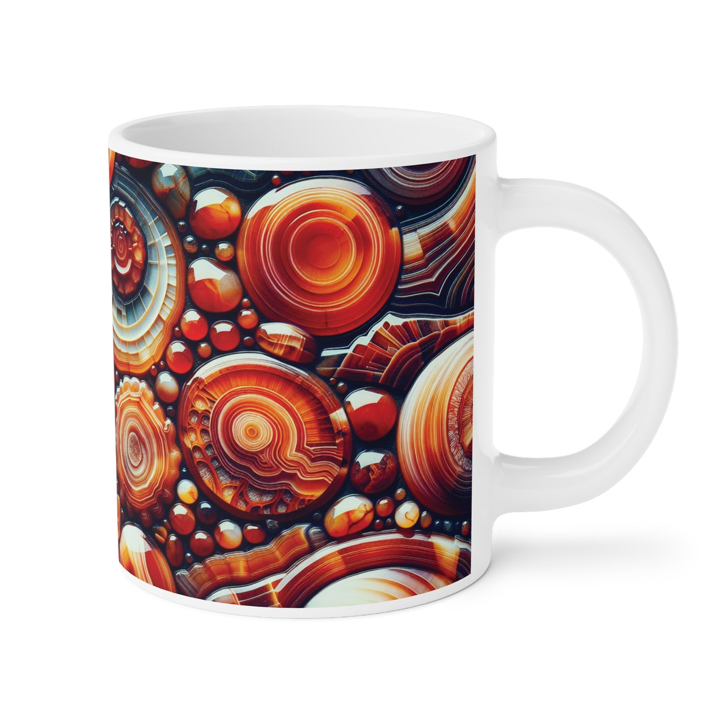 Ceramic Mug - Carnelian Design
