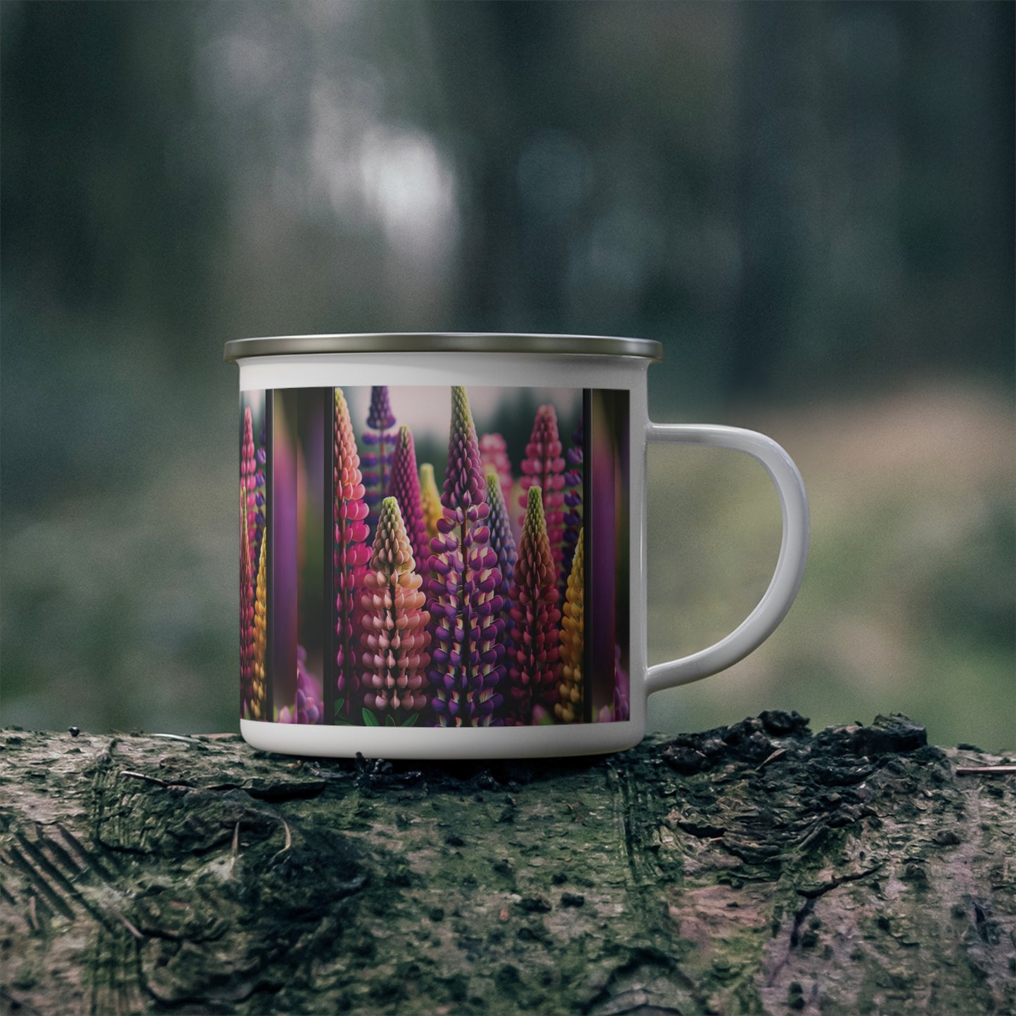 Camping Mug - Lupins Design