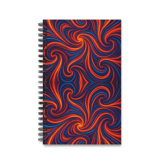 Spiral Journal - Vibrant Swirl Design