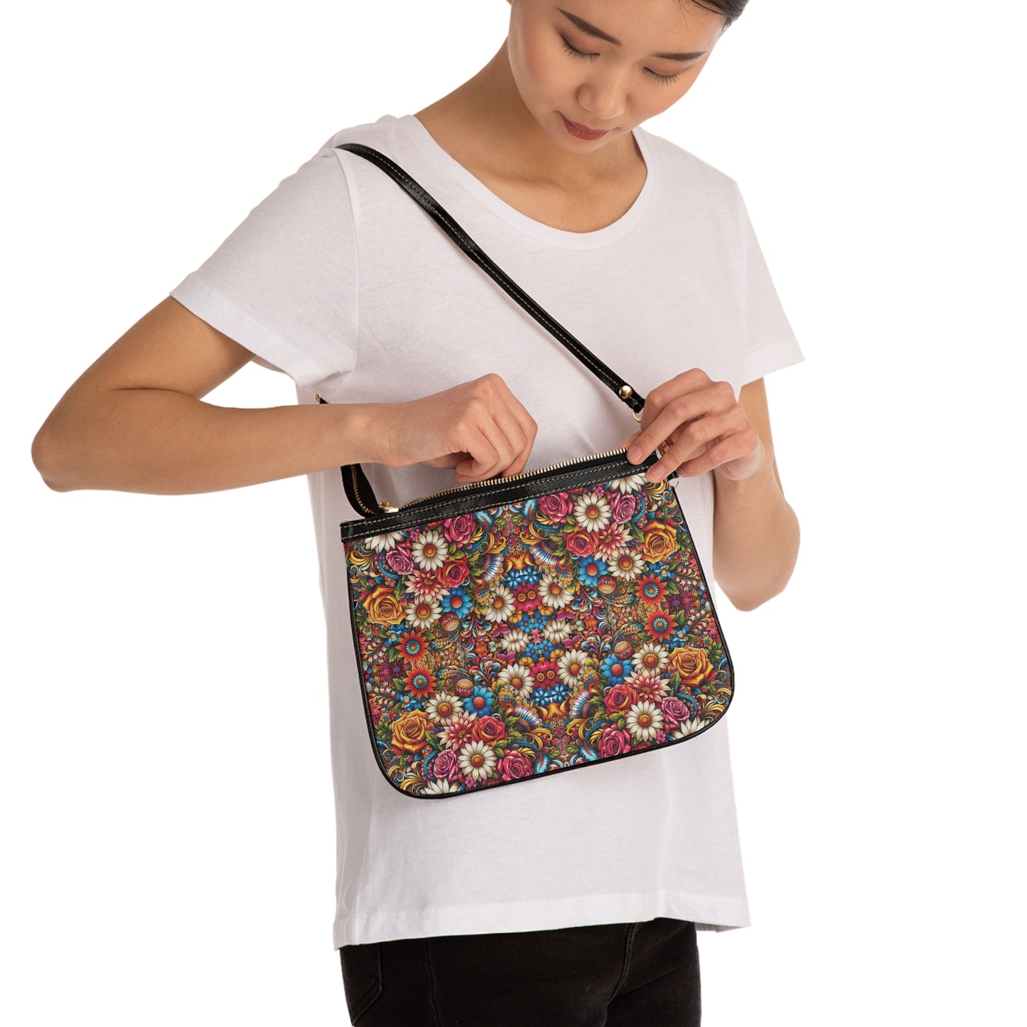 Floral Shoulder Bag