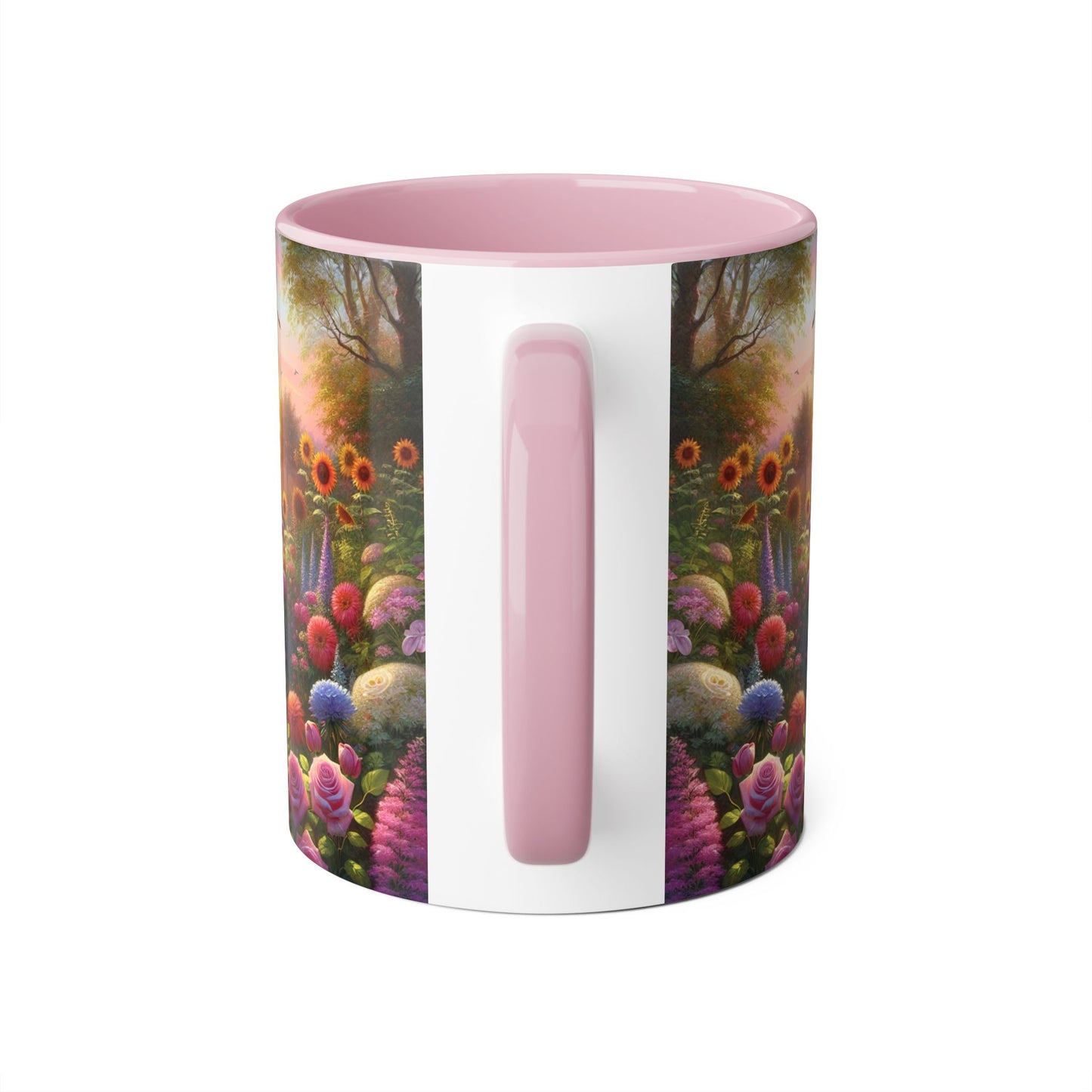 Whimsical Dragonfly Accent Mug, Colorful Nature Coffee Cup, Garden Lover Gift, Outdoor Enthusiast Ceramic, Perfect for Spring