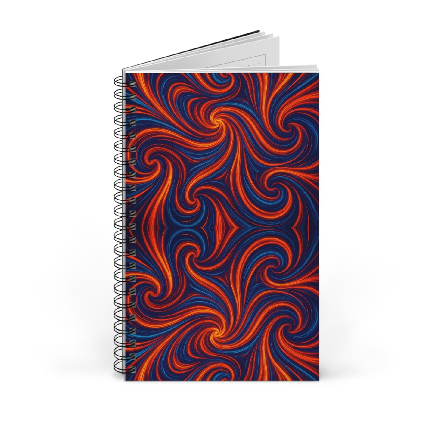 Spiral Journal - Vibrant Swirl Design