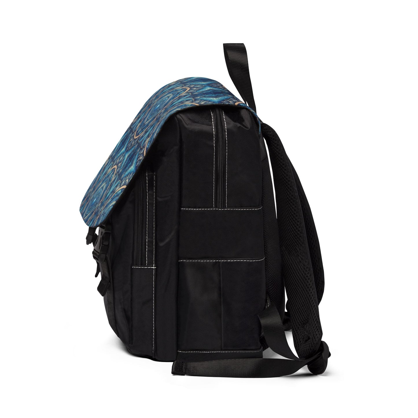 Throat Chakra Design Shoulder Backpack