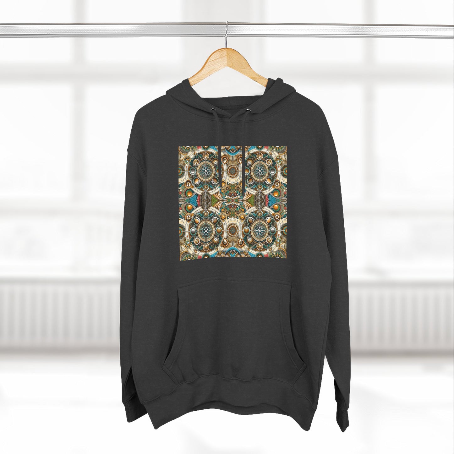 Fleece Hoodie - Symbol of Life Design