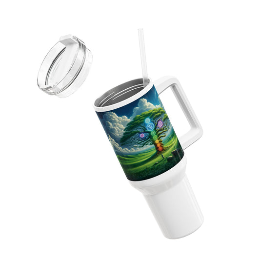 40oz Tumbler - Chakra Tree Design