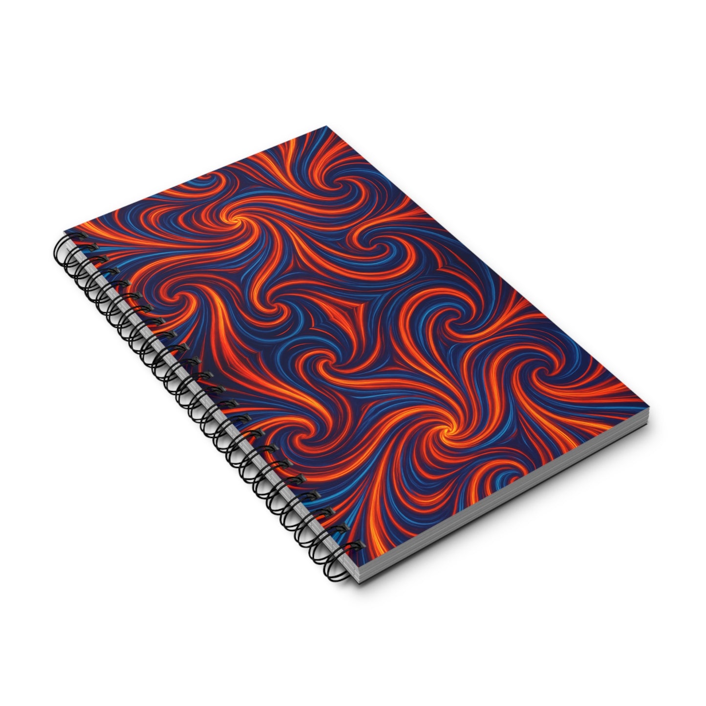 Spiral Journal - Vibrant Swirl Design