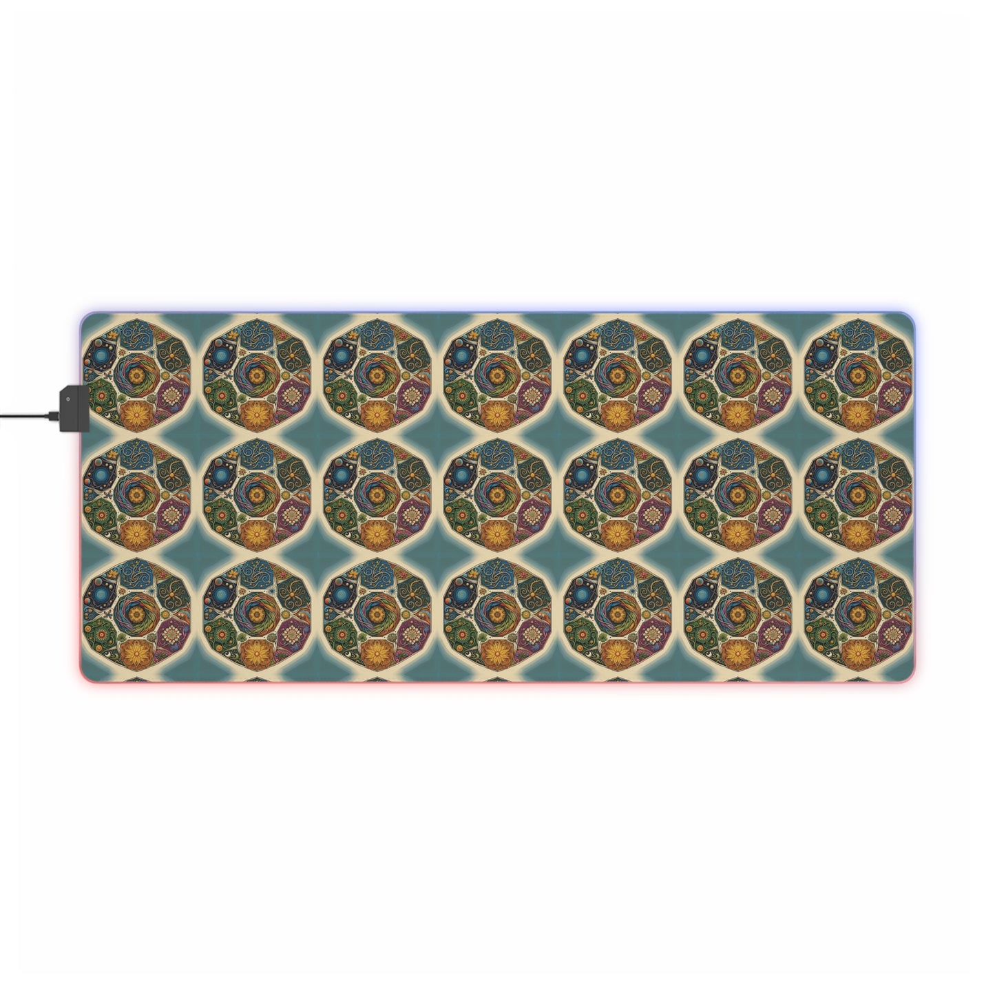 LED Gaming Mouse Pad - Spiritual Design