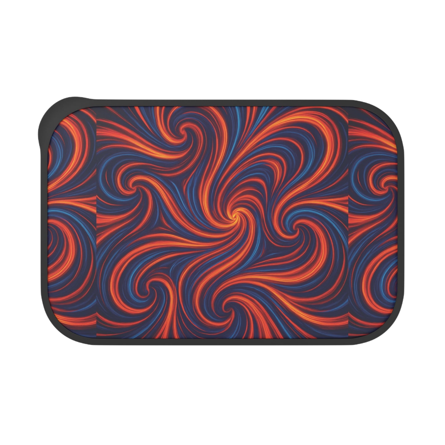 Colorful Swirl Bento Box: Lunch Box, Kids School Bento Box, Meal Prep, Office Lunch Container, Reusable, Eco-friendly