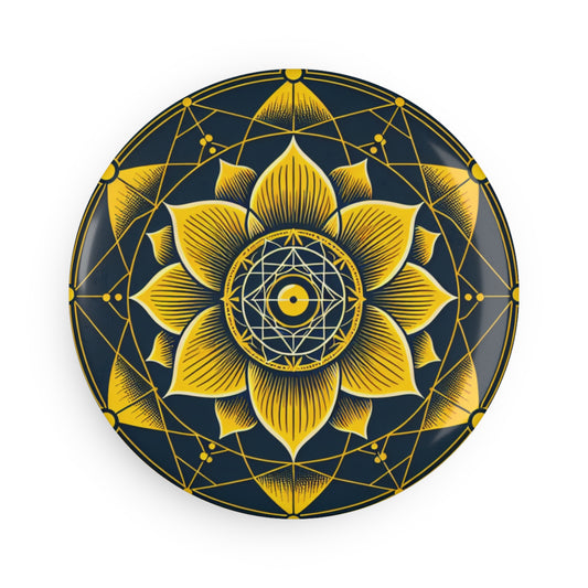 Button Magnet - Solar Plexus Chakra