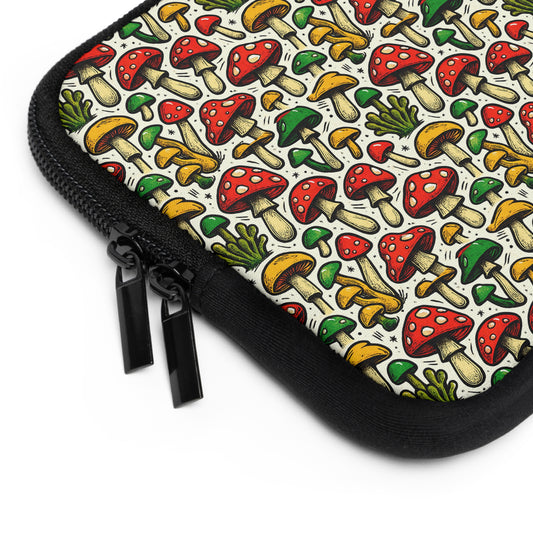 Laptop Sleeve: Mushroom