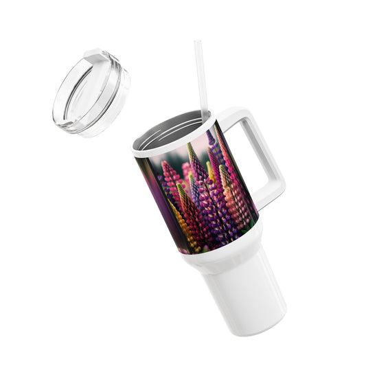 40oz Tumbler - Lupin Blooms Design