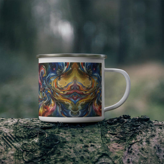 Camping Mug - Energetic Waves