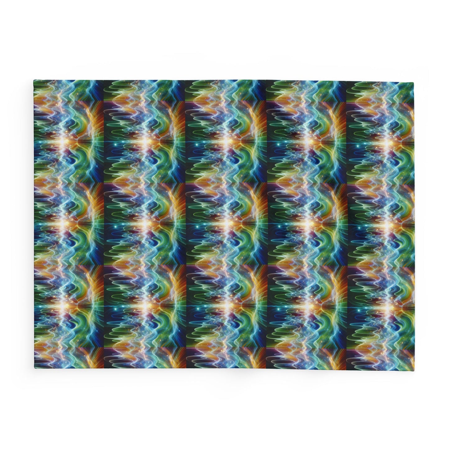 Fleece Blanket - Frequency Waves Design