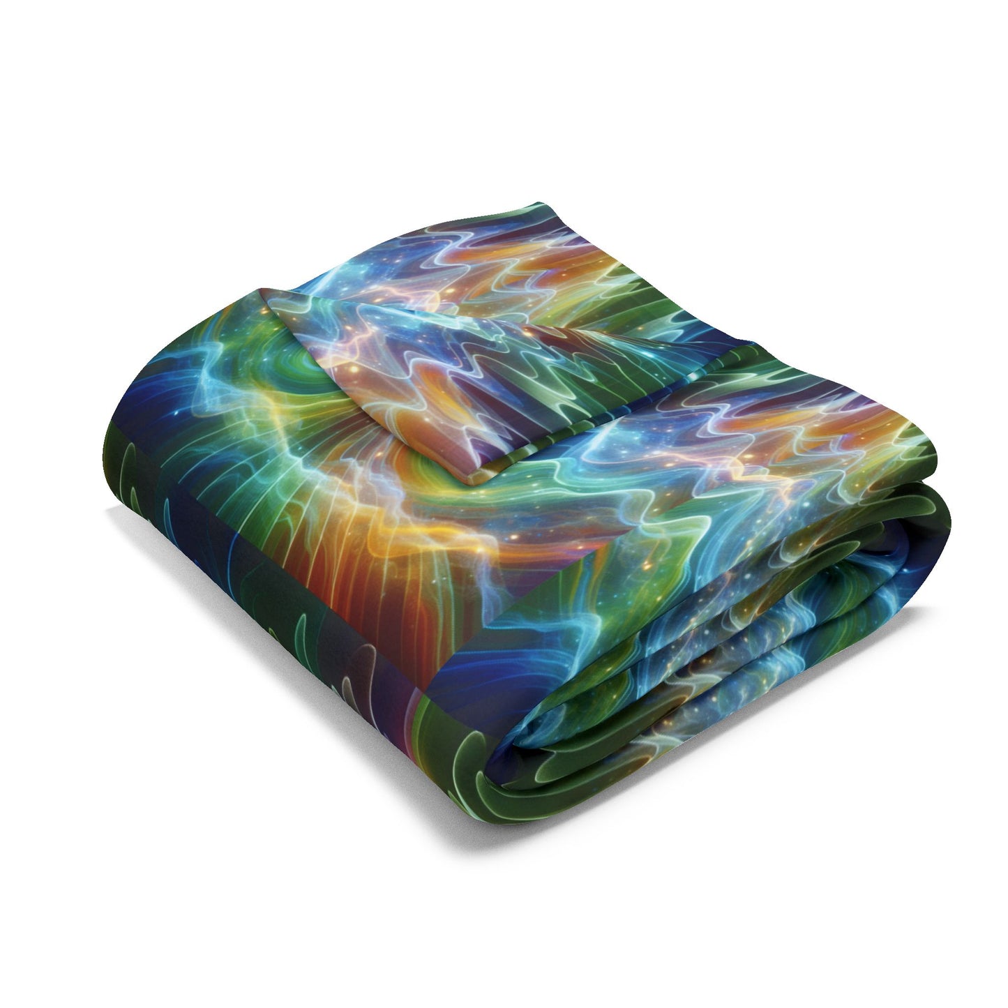 Fleece Blanket - Frequency Waves Design