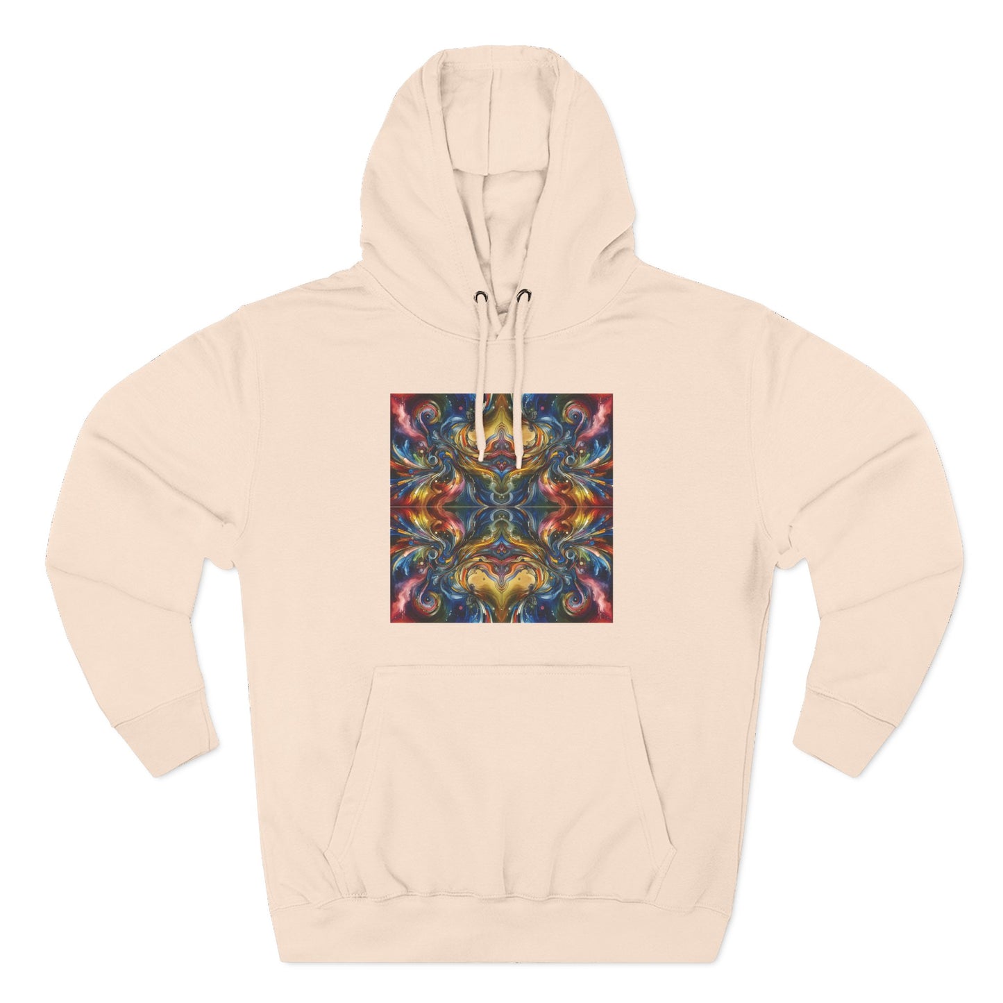 Fleece Hoodie - Energy Wave Design