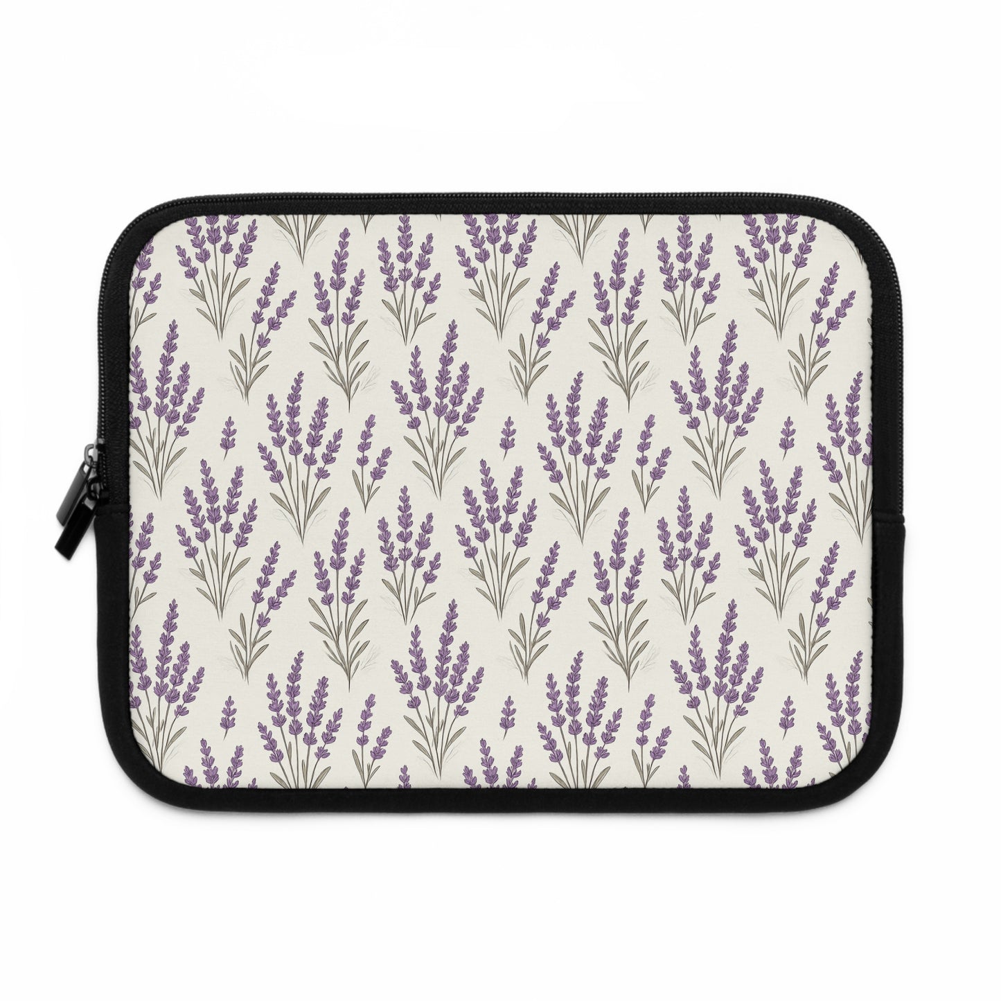 Laptop Sleeve: Lavender Design